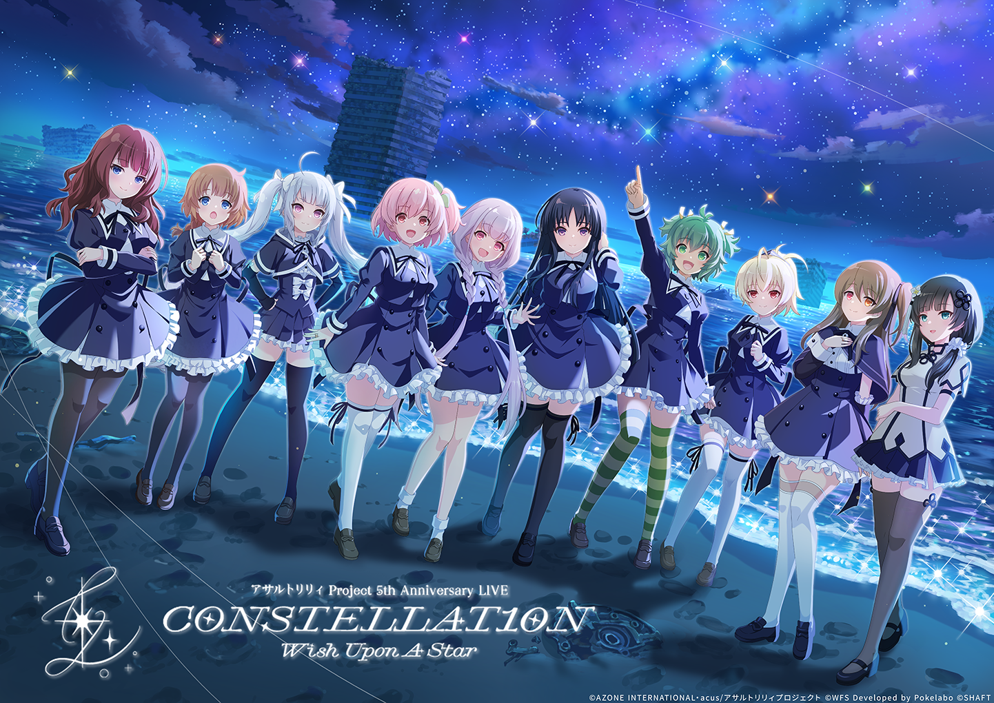 Blu-ray「アサルトリリィ Project 5th Anniversary LIVE CONSTELLAT10N 